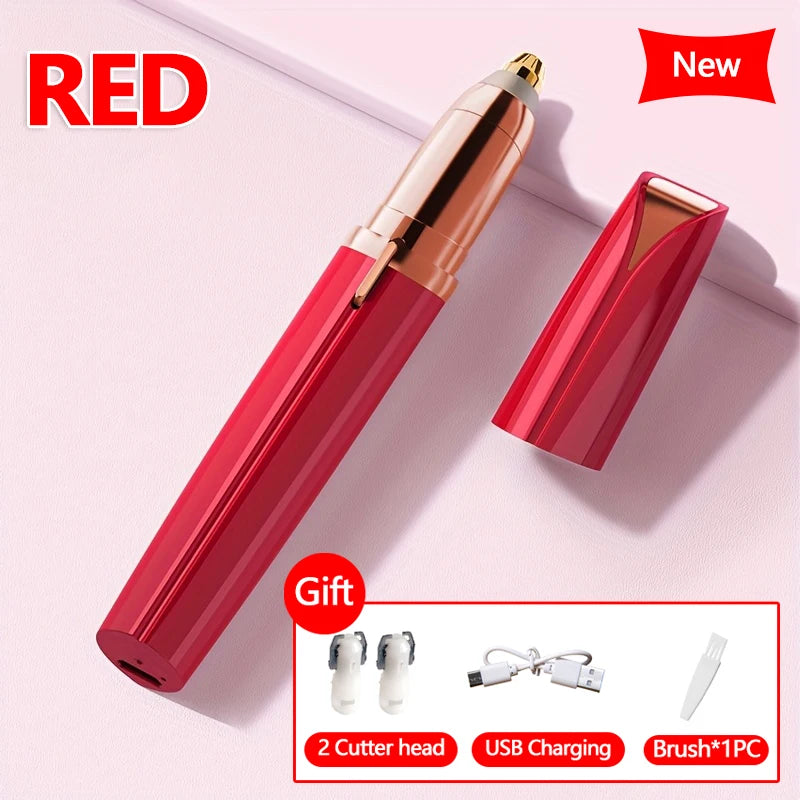 Electric Eyebrow Trimmer Pen - Facial Hair Removal