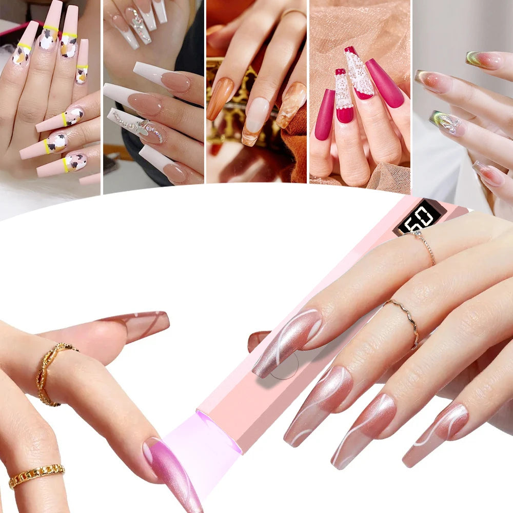 Mini UV Nail Lamp - Gel Polish Dryer