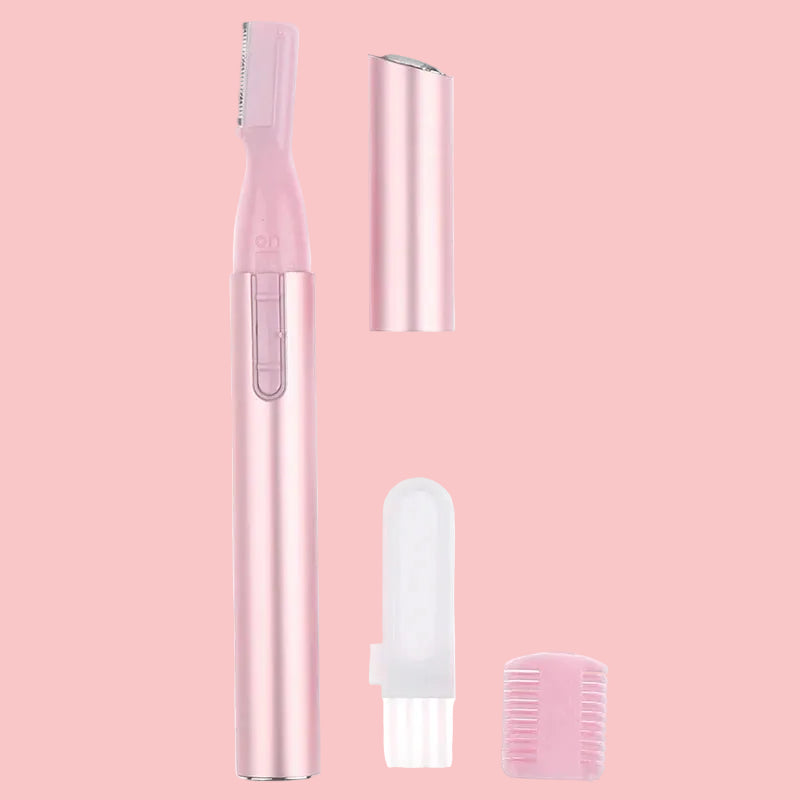 Electric Eyebrow & Facial Hair Trimmer - Portable