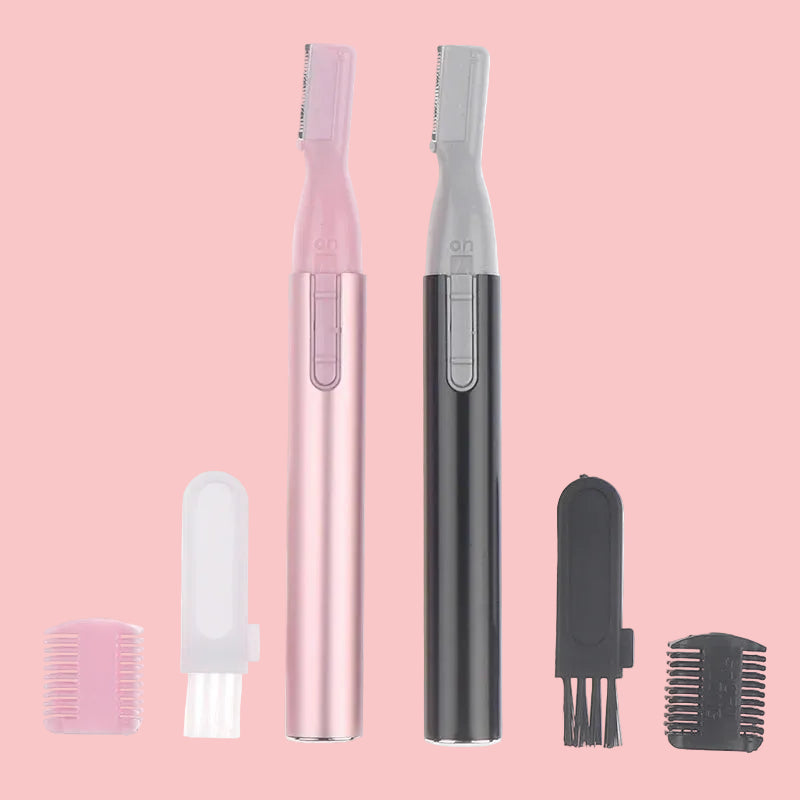 Electric Eyebrow & Facial Hair Trimmer - Portable