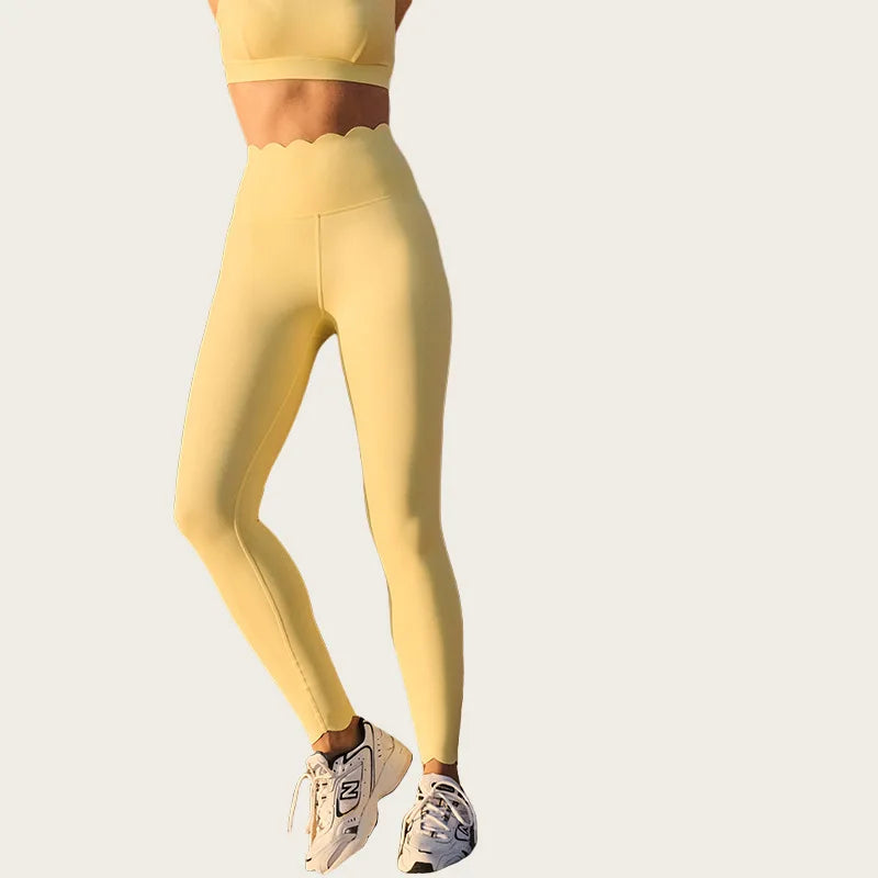 High-Waist Yoga Leggings - Sculpting FIt