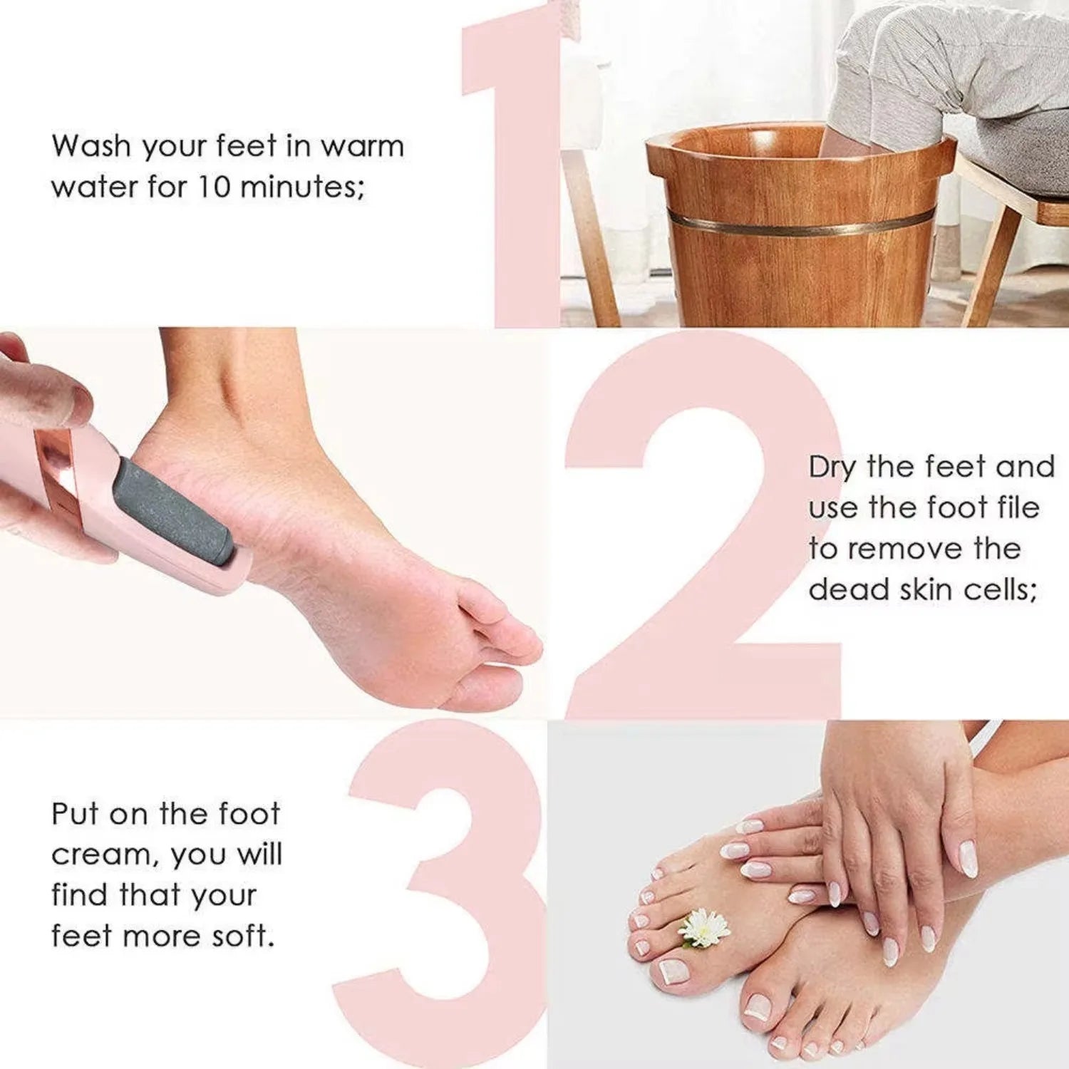 Rechargeable Electric Callus Remover