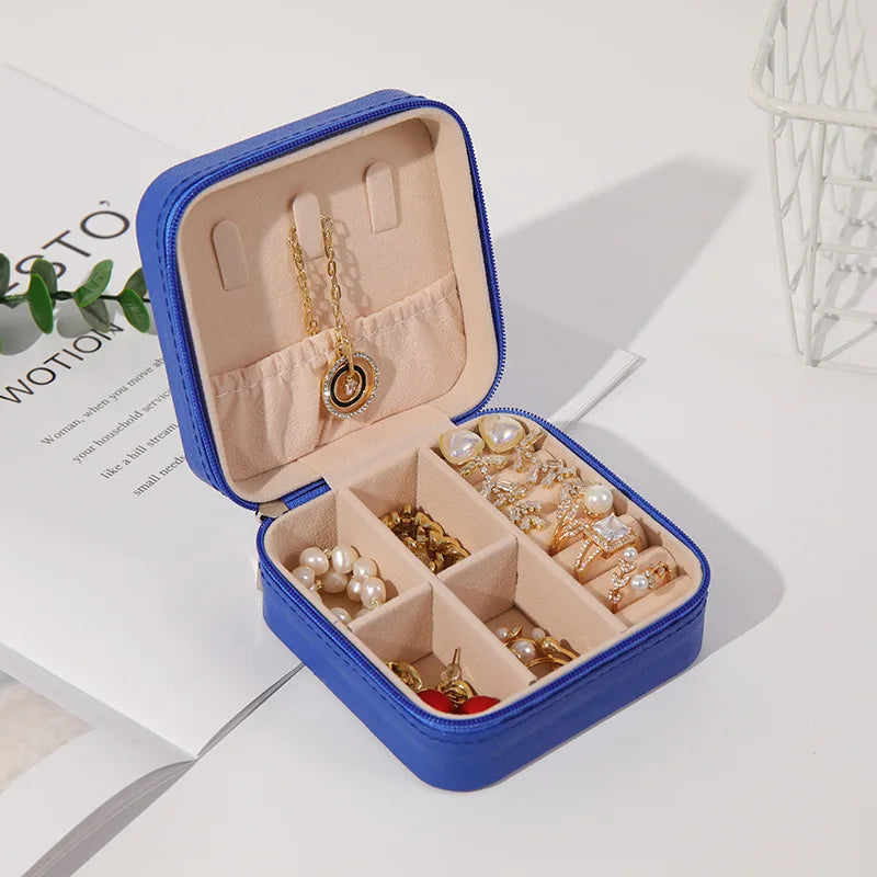 Portable Jewelry Organizer Travel Box