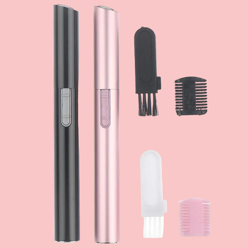 Electric Eyebrow & Facial Hair Trimmer - Portable