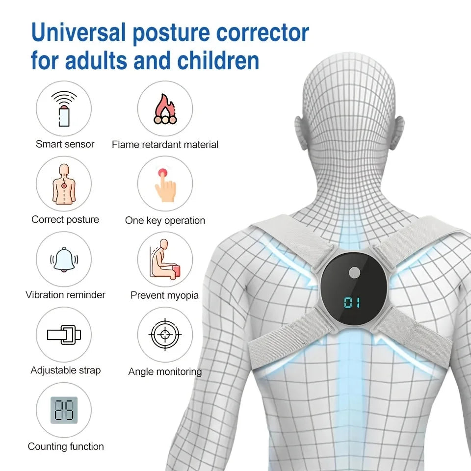 Smart Electric Posture Corrector - USB Rechargeable