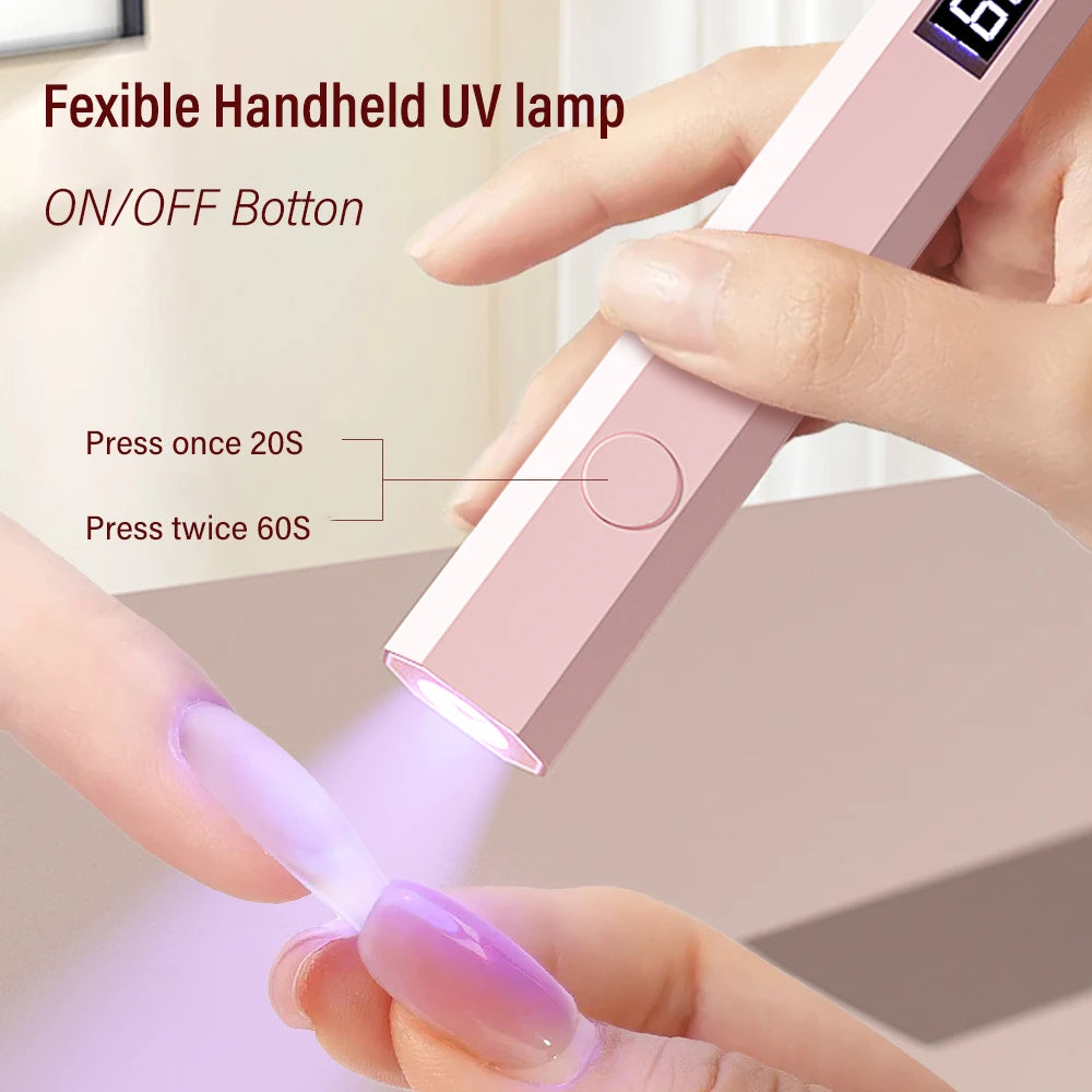Mini UV Nail Lamp - Gel Polish Dryer