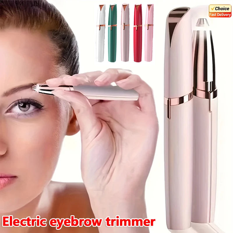 Electric Eyebrow Trimmer Pen - Facial Hair Removal