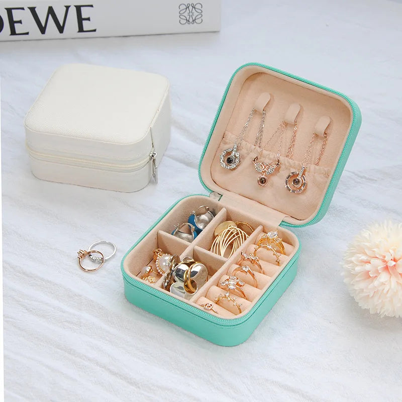 Portable Jewelry Organizer Travel Box