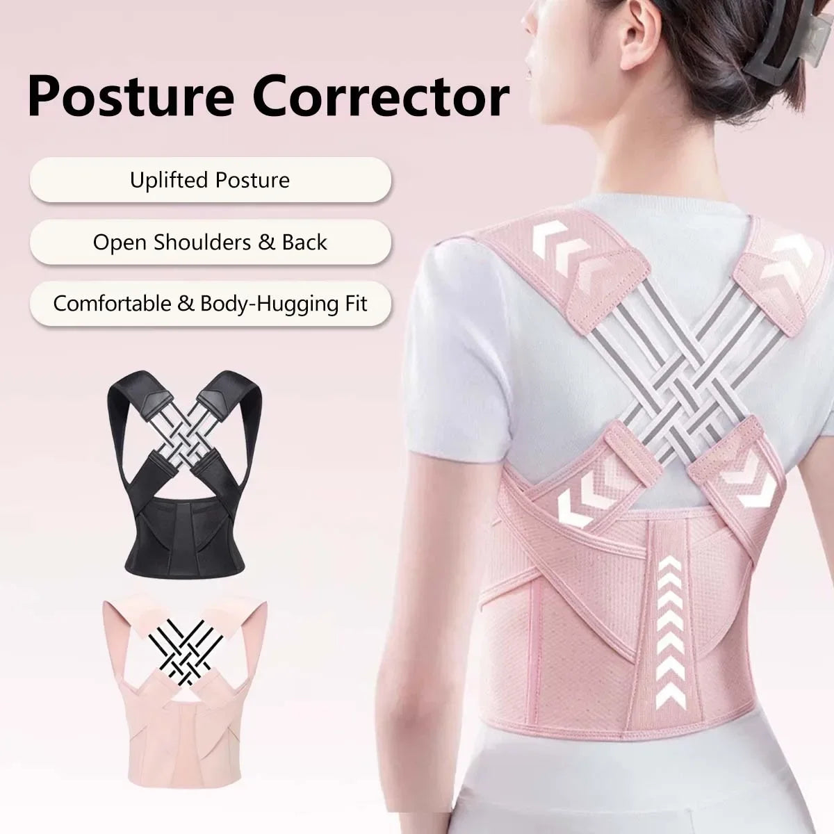 Adjustable Back Support & Posture Belt